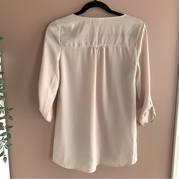 Maurice’s studio y beaded neckline blouse size small - Picture 2 of 9